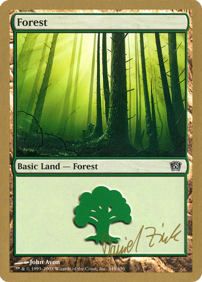 Forest (World Championship Decks 2003 #dz348)