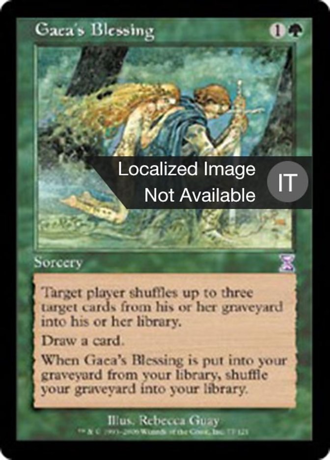 Gaea's Blessing (Time Spiral Timeshifted #77)