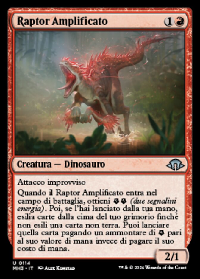 Amped Raptor (Modern Horizons 3 #114)