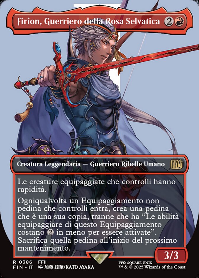 Firion, Guerriero della Rosa Selvatica