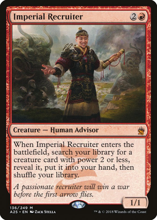 Imperial Recruiter (Masters 25 #136)