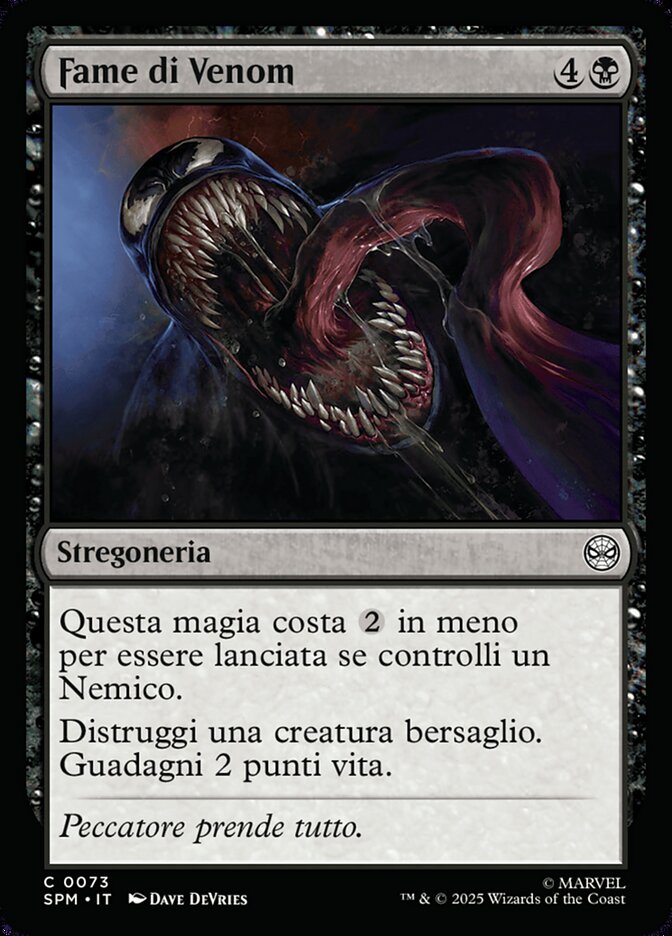 Fame di Venom