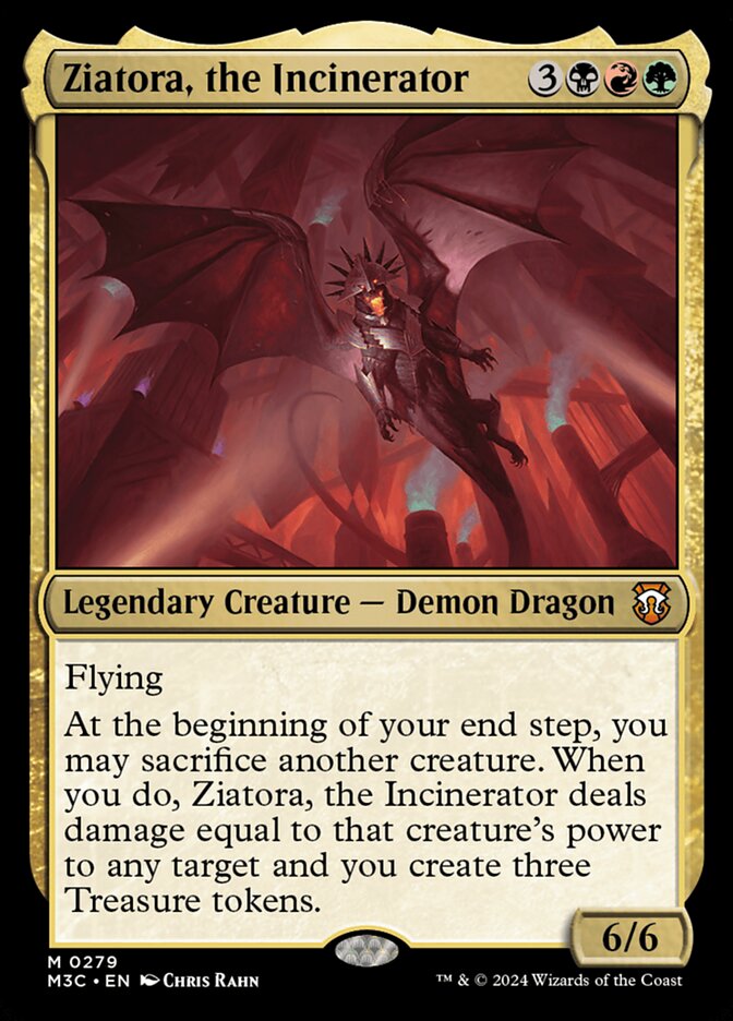 Ziatora, the Incinerator (Modern Horizons 3 Commander #279)