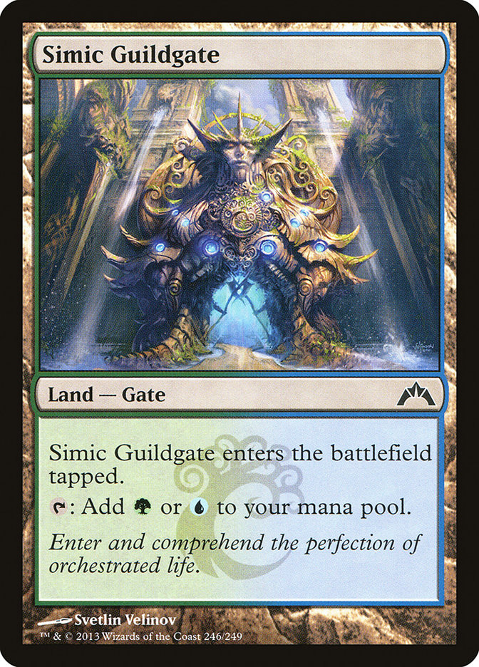 Simic Guildgate (Gatecrash #246)