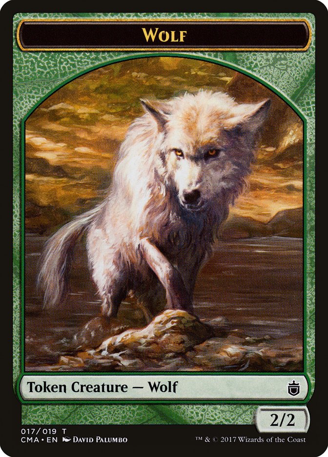 Wolf (Commander Anthology Tokens #17)