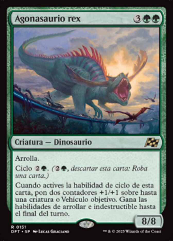 Agonasaurio rex