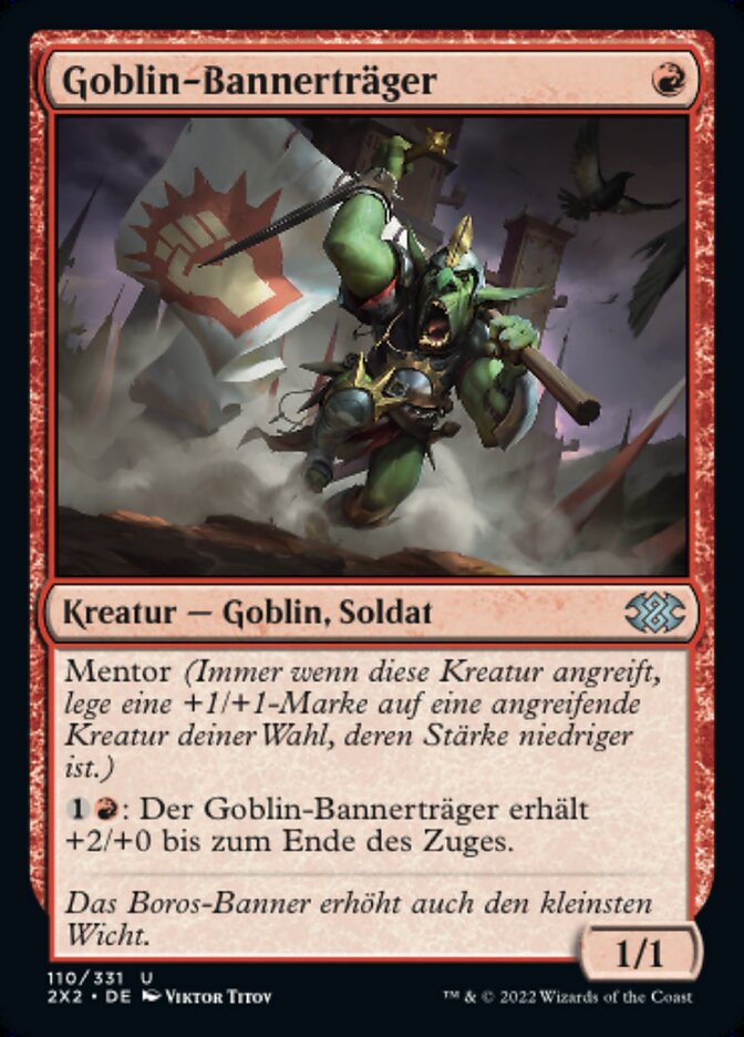 Goblin Banneret (Double Masters 2022 #110)