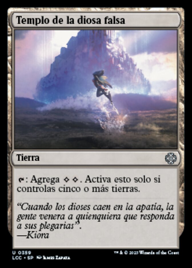 Temple of the False God (The Lost Caverns of Ixalan Commander #359)