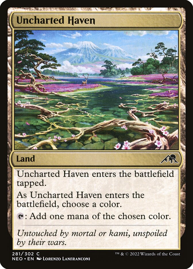 Uncharted Haven (Kamigawa: Neon Dynasty #281)