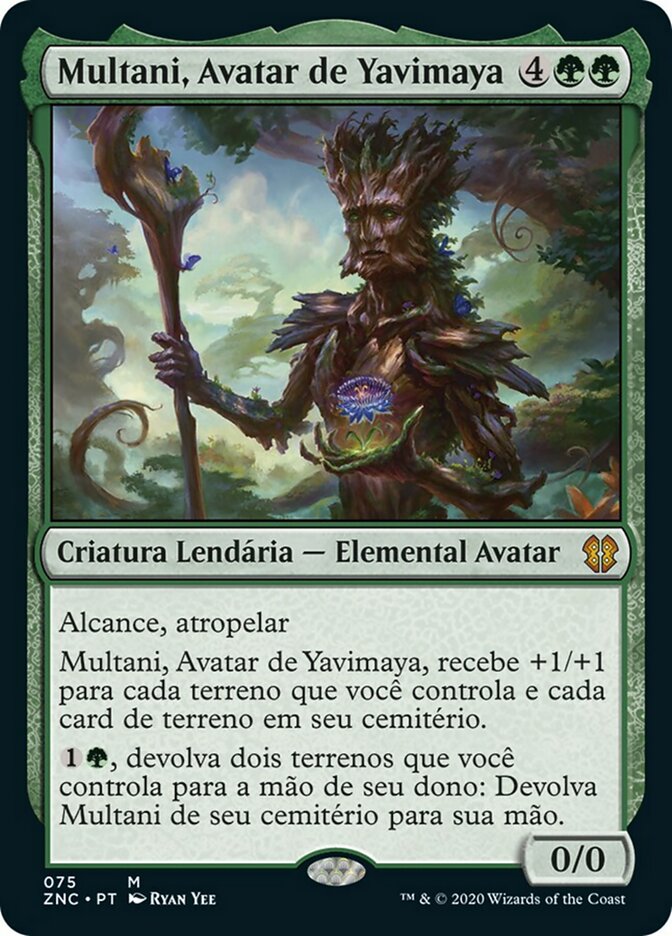 Multani, Yavimaya's Avatar (Zendikar Rising Commander #75)