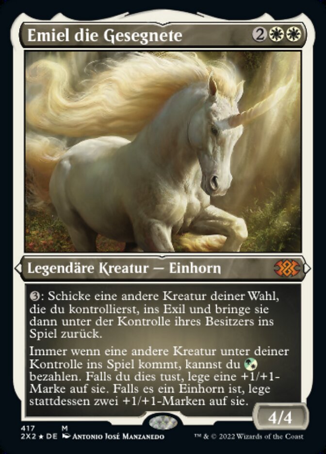 Emiel the Blessed (Double Masters 2022 #417)