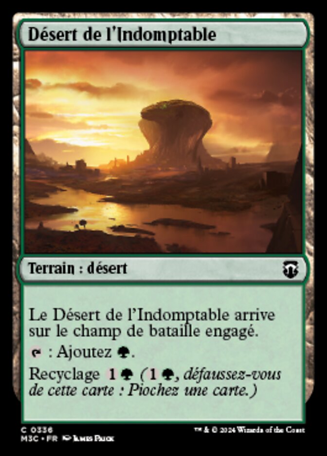 Desert of the Indomitable (Modern Horizons 3 Commander #336)