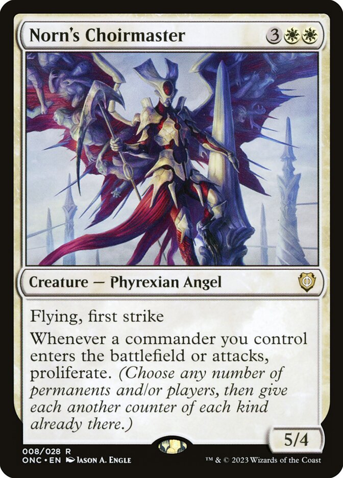 Norn's Choirmaster (Phyrexia: All Will Be One Commander #8)