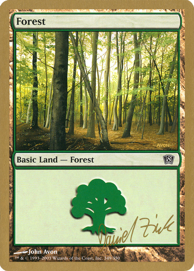 Forest (World Championship Decks 2003 #dz349)