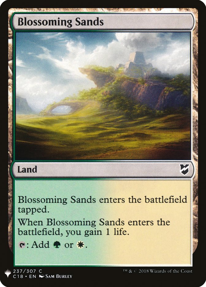 Blossoming Sands (The List #C18-237)