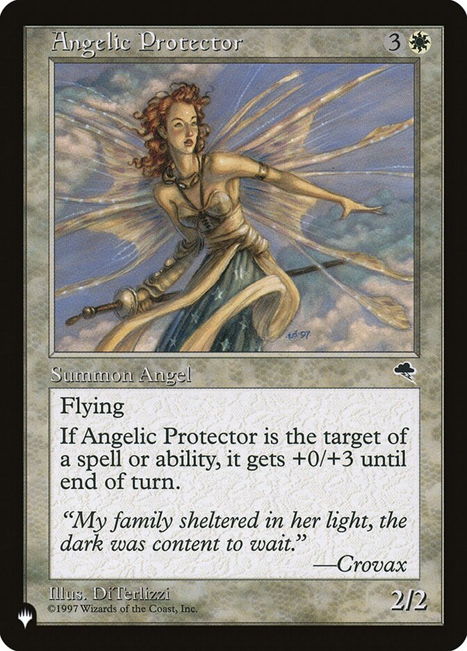 Angelic Protector (The List #TMP-2)