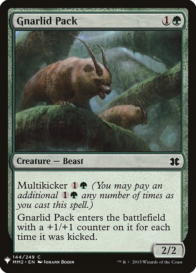 Gnarlid Pack (The List #MM2-144)