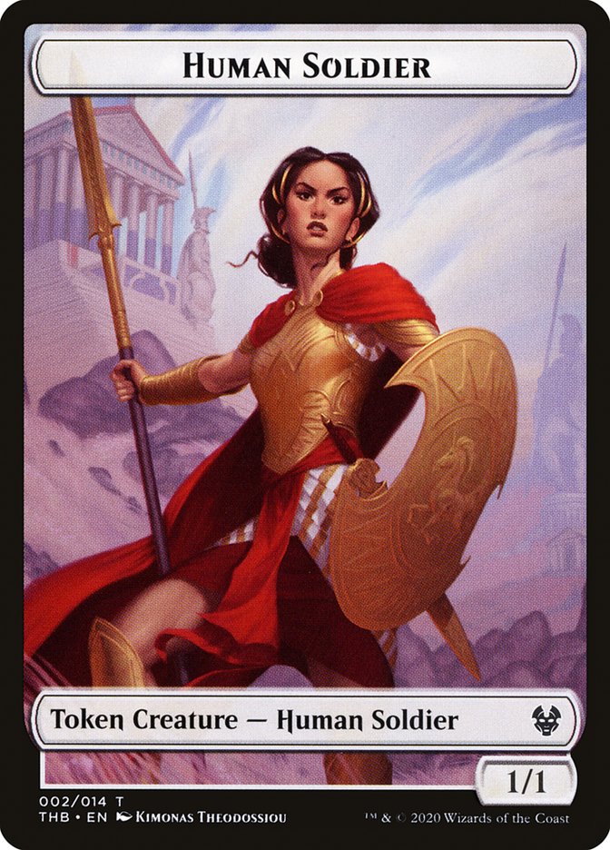Human Soldier (Theros Beyond Death Tokens #2)