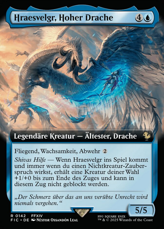 Hraesvelgr, Hoher Drache