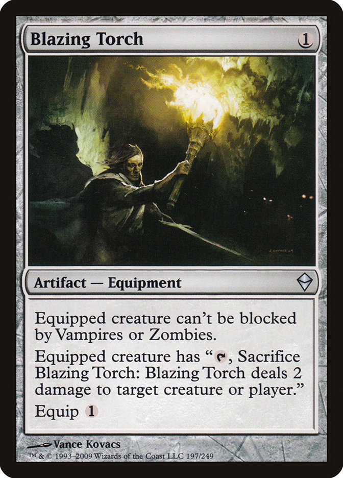 Blazing Torch (Zendikar #197)