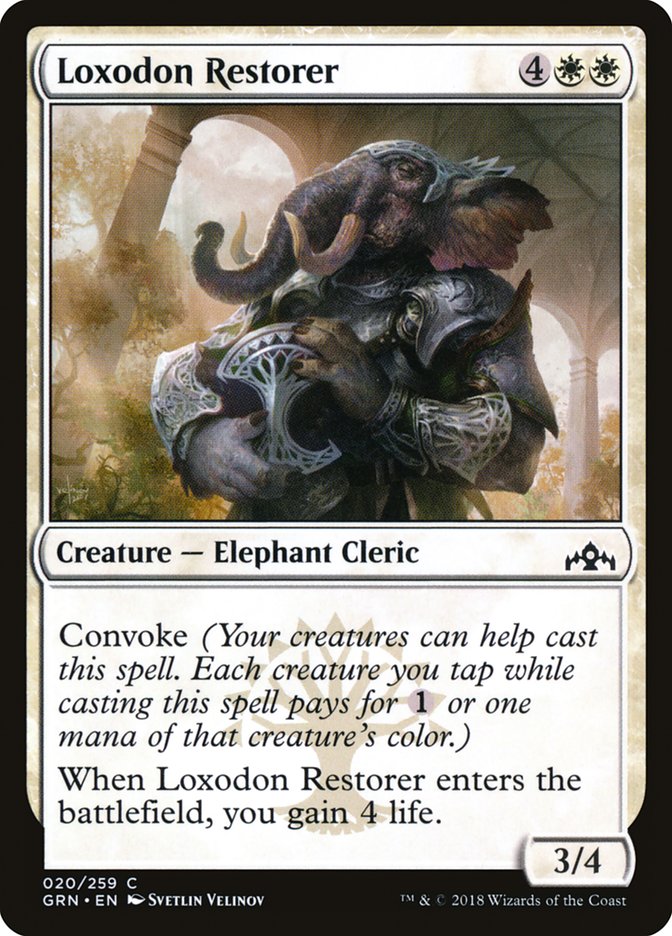 Loxodon Restorer (Guilds of Ravnica #20)