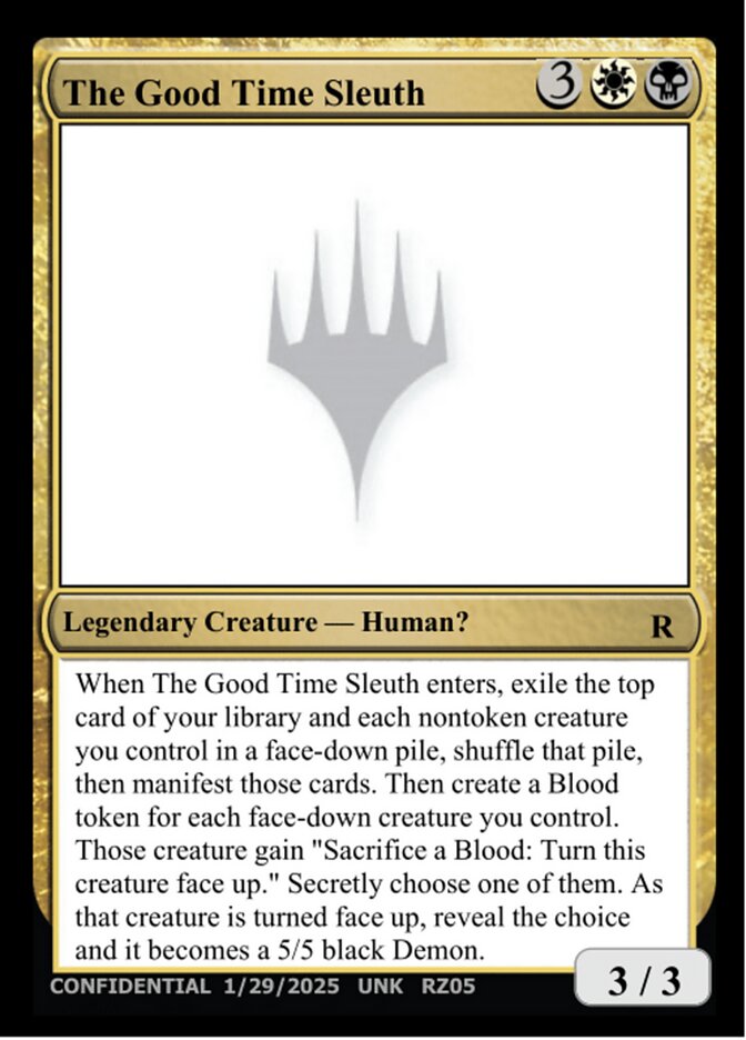 The Good Time Sleuth MTG card