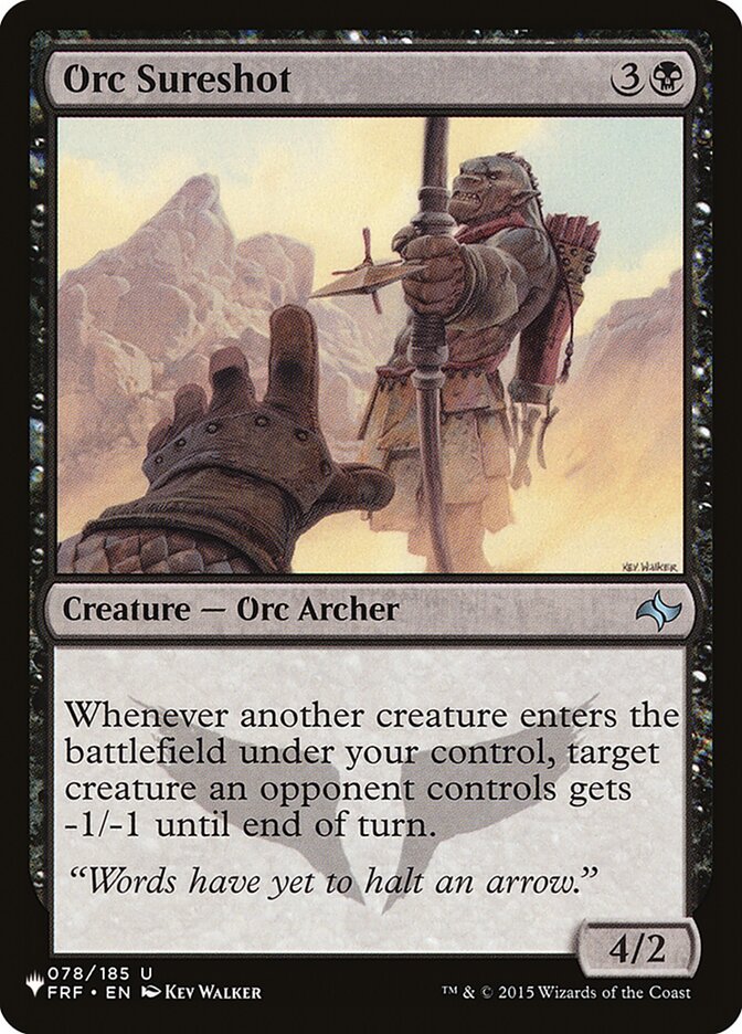 Orc Sureshot (The List #FRF-78)