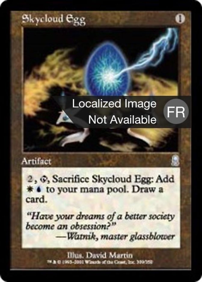 Skycloud Egg (Odyssey #309)