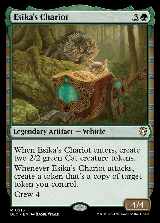 Esika's Chariot (Bloomburrow Commander #215)