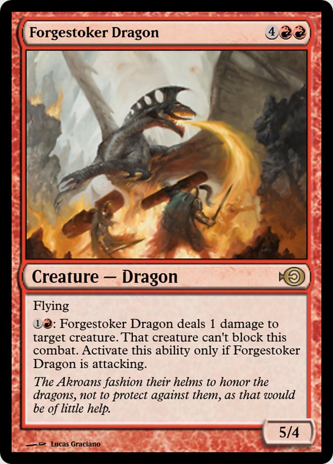 Forgestoker Dragon (Magic Online Promos #51920)