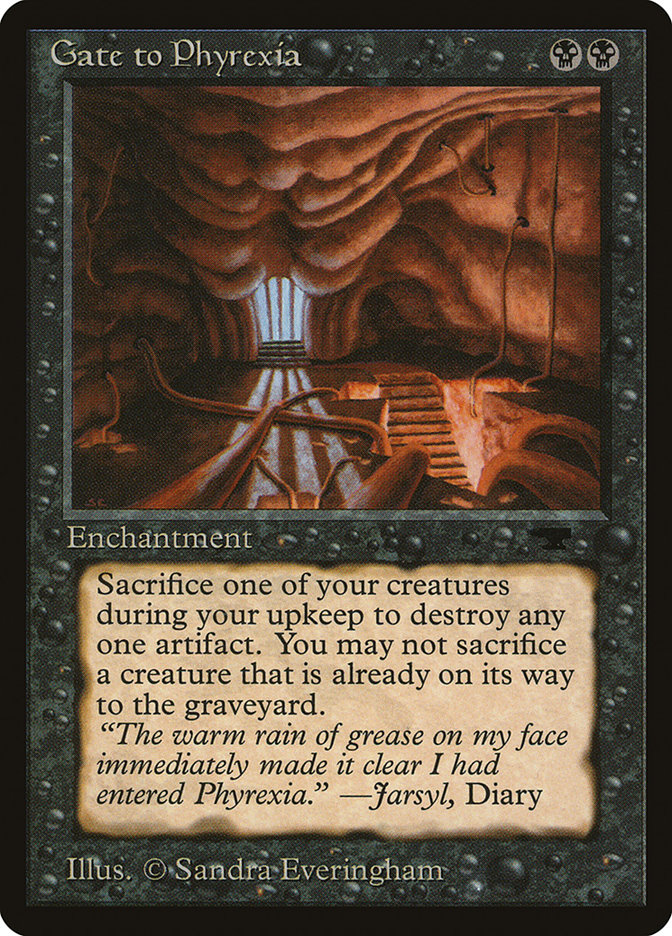 Gate to Phyrexia · Antiquities (ATQ) #16 · Scryfall Magic The
