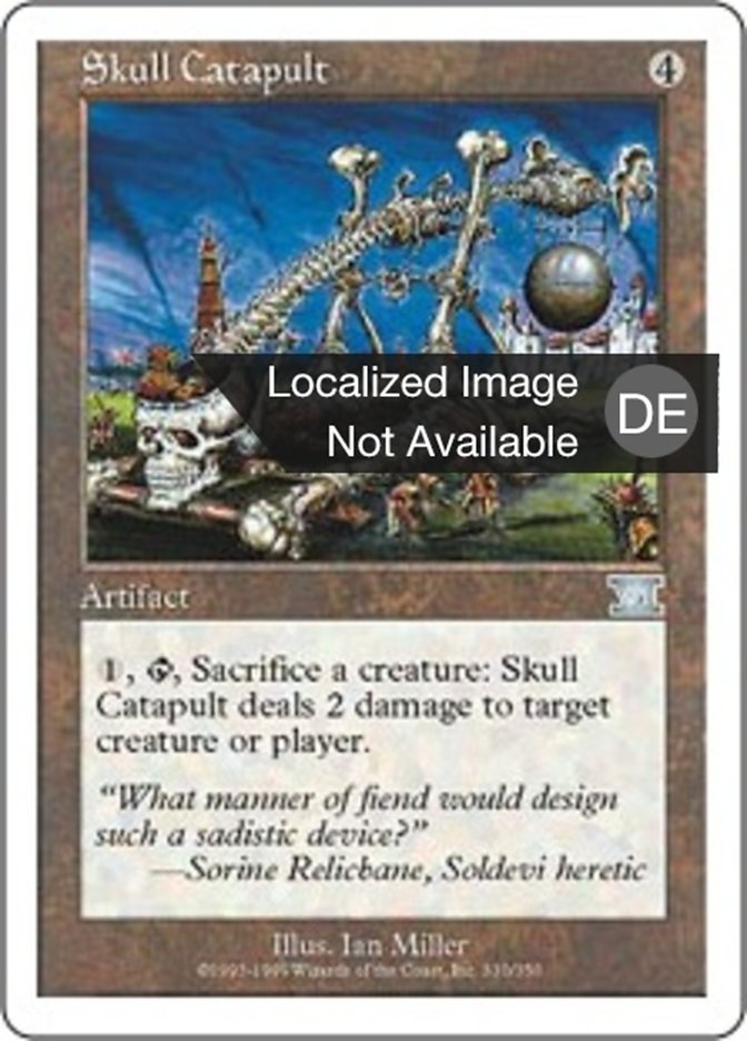 Skull Catapult (Classic Sixth Edition #310)