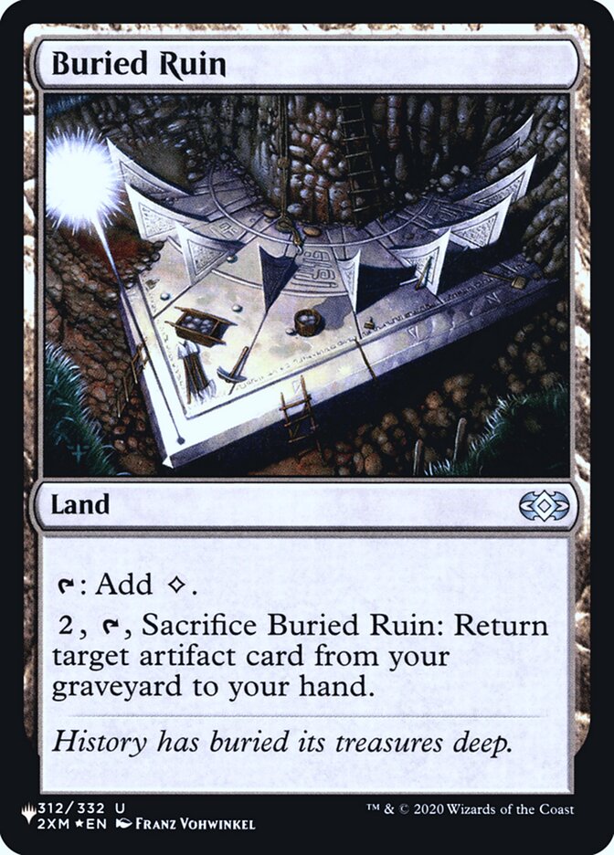 Buried Ruin (The List #2XM-312)