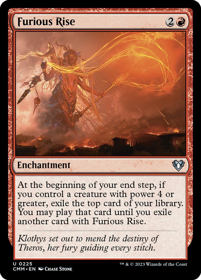 Furious Rise (Commander Masters #225)