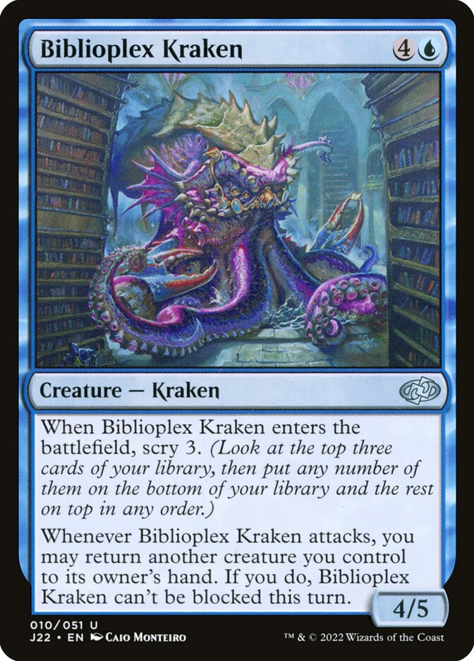 Biblioplex Kraken (Jumpstart 2022 #10)