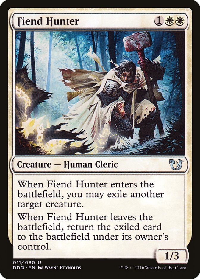 Fiend Hunter (Duel Decks: Blessed vs. Cursed #11)
