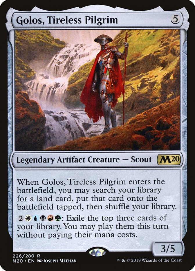 Golos, Tireless Pilgrim (Core Set 2020 #226)