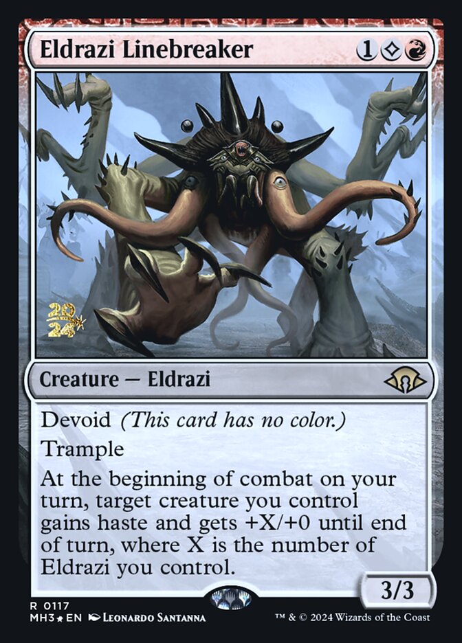 Eldrazi Linebreaker (Modern Horizons 3 Promos #117s)