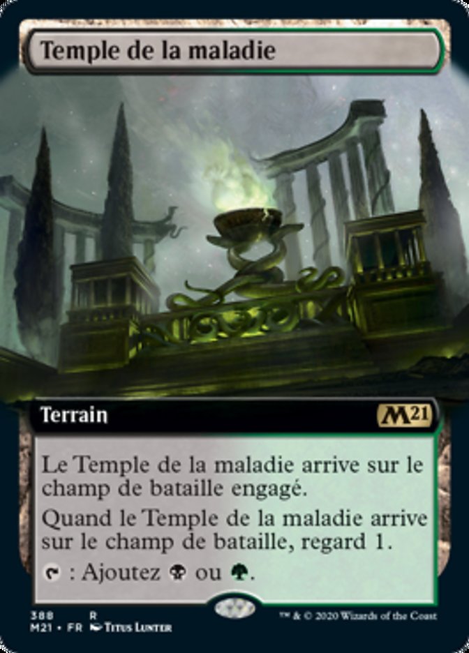 Temple of Malady (Core Set 2021 #388)