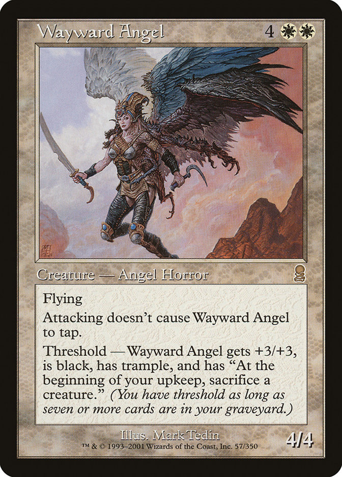 Wayward Angel · Odyssey (ODY) #57 · Scryfall Magic The Gathering 