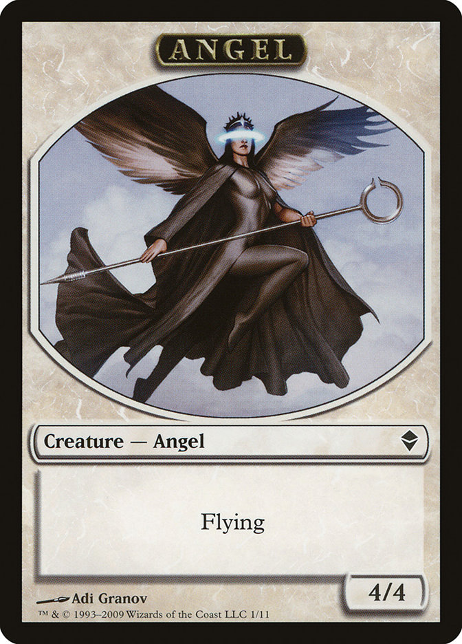 Angel (Zendikar Tokens #1)