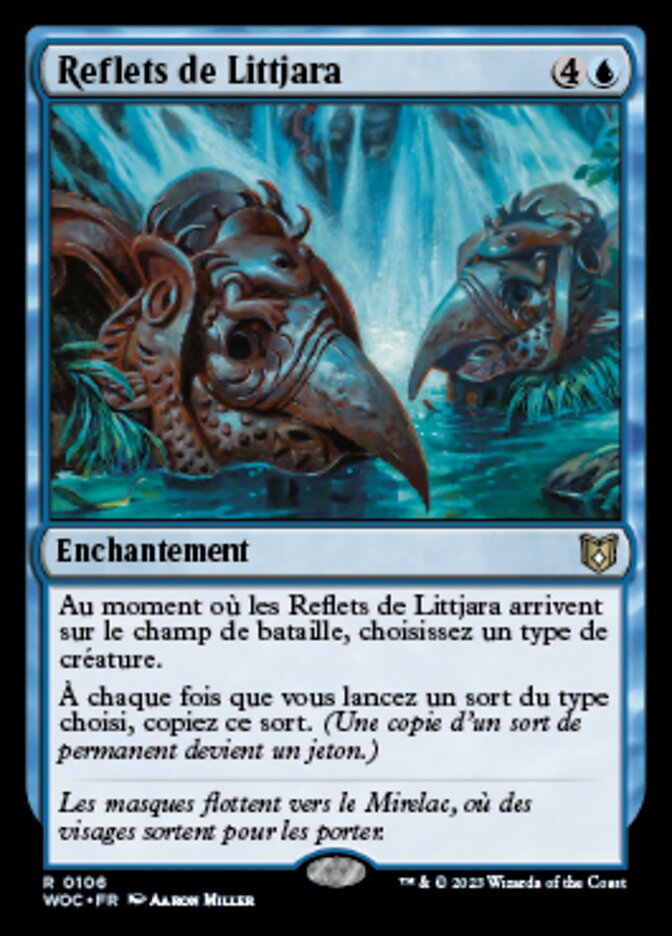 Reflections of Littjara (Wilds of Eldraine Commander #106)