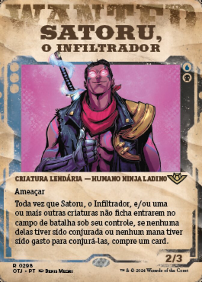 Satoru, the Infiltrator (Outlaws of Thunder Junction #298)