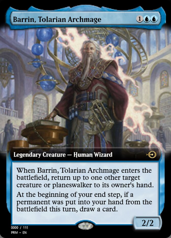 Barrin, Tolarian Archmage (Magic Online Promos #81942)