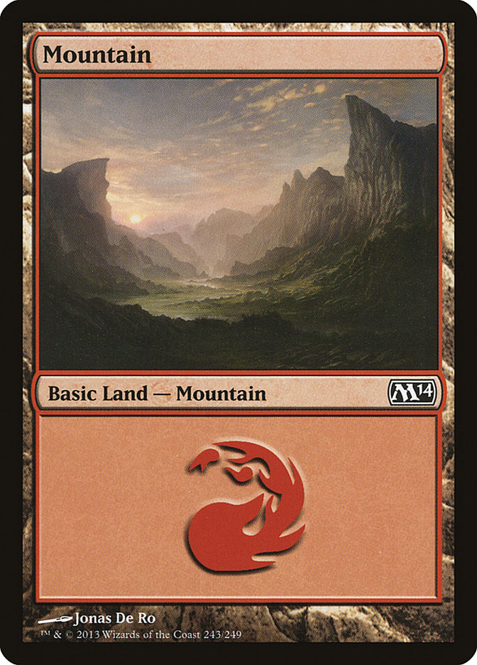 Mountain (Magic 2014 #243)