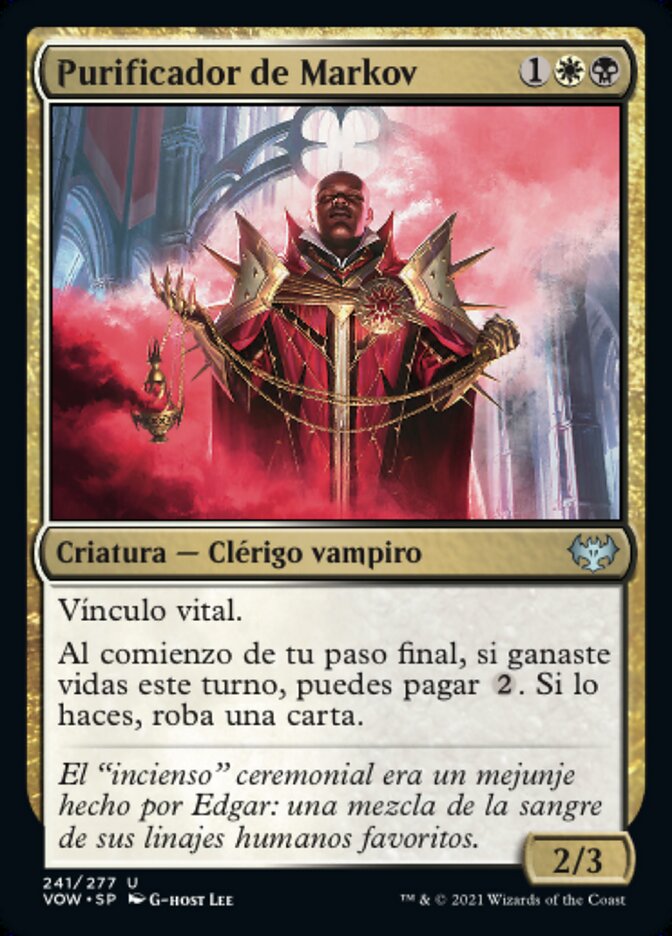 Markov Purifier (Innistrad: Crimson Vow #241)