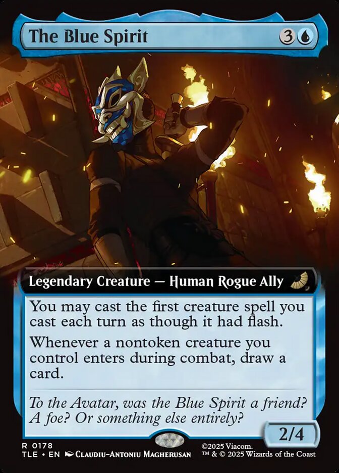 The Blue Spirit MTG card