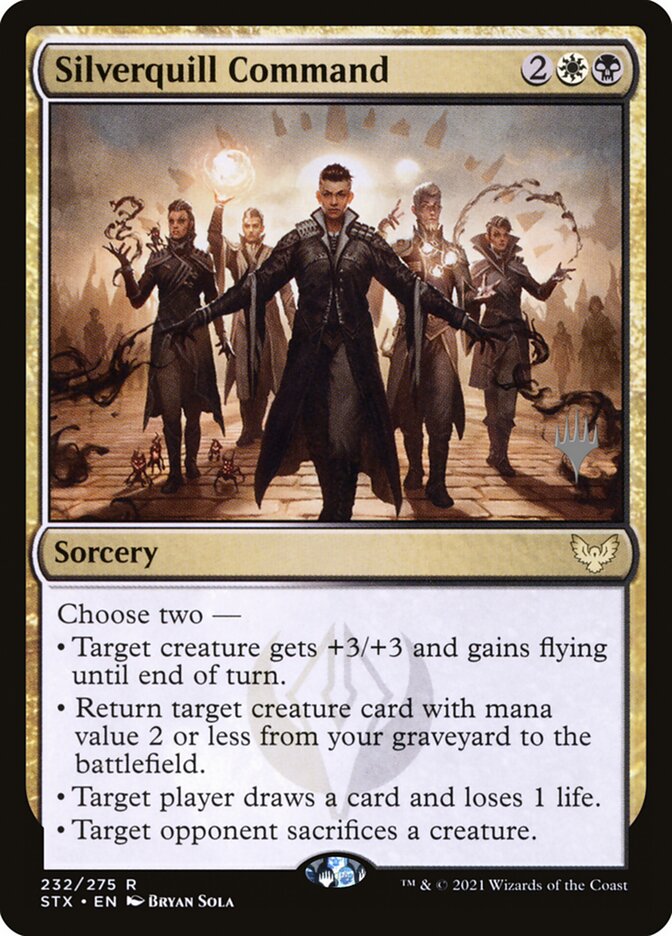 Silverquill Command (Strixhaven: School of Mages Promos #232p)