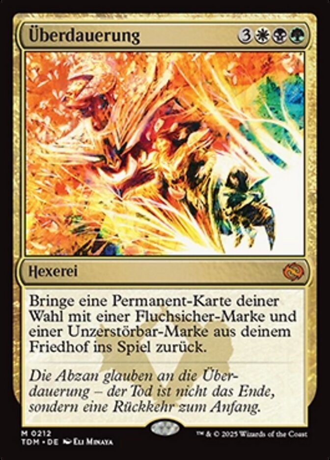 Überdauerung