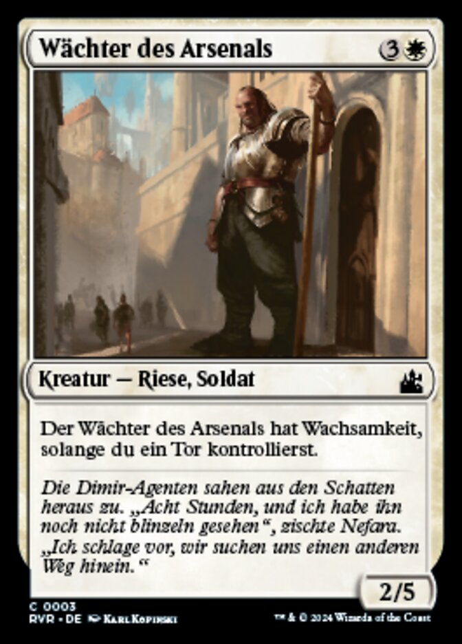 Armory Guard (Ravnica Remastered #3)